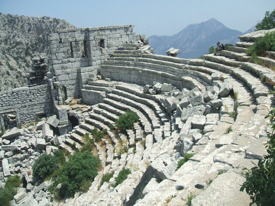 Die antiken Reste von Termessos im Norden Antalyas